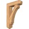 Ekena Millwork Imperial Arts and Crafts Smooth Bracket w/ Offset Brace, Western Red Cedar, 7 1/2"W x 28"D x 40"H BKT0806X28X40IMP03SWR - alternate 1